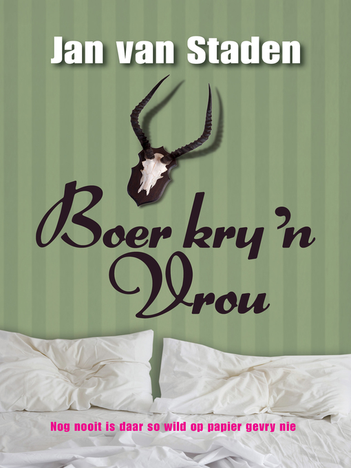 Title details for Boer kry 'n vrou by Jan van Staden - Available